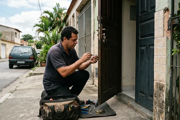 Abertura de portas e fechaduras em Betim: quando procurar atendimento para clientes de O Polo Chaveiro Betim